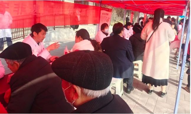 古会相逢，义诊传递健康情——我院圆满完成“进古会 献爱心”义诊活动